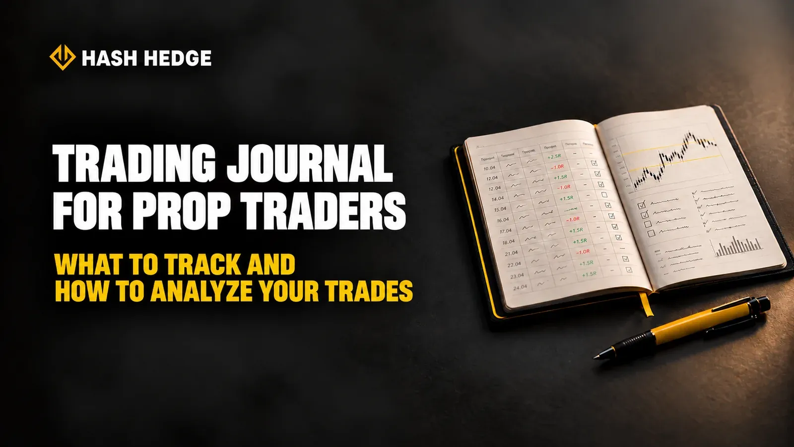 Trading Journal for Prop Traders: What to Track and How to Analyze Your Trades