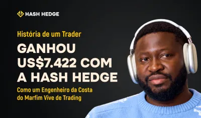 Adama — trader da Hash Hedge que ganhou US$7.422 com prop trading